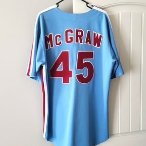#45 Tug Mcgraw Phillies jersey